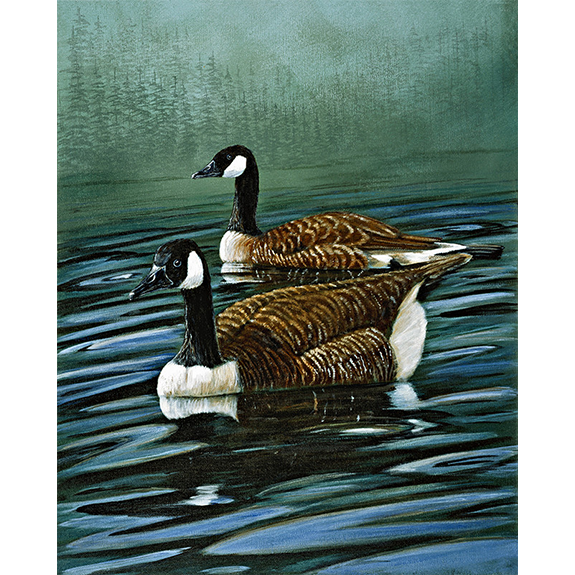 Cold Morning on the Colorado - Print