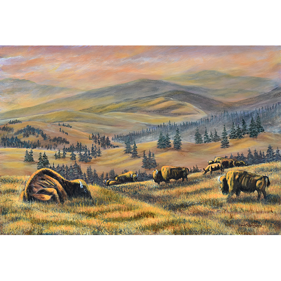 Wild Montana Skies - Original